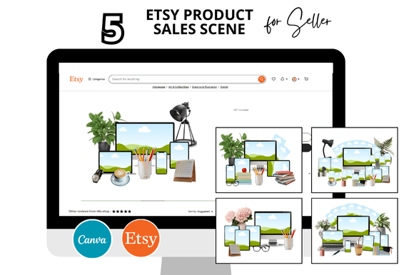 5 Etsy Product Sale Scene: Elevate Your Digital Listings