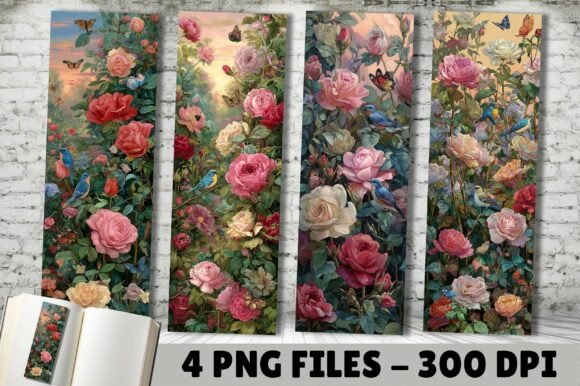 Elevate Your Creative Projects with Floral Bookmark Designs