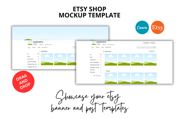 Elevate Your Etsy Shop with Professional Mockup Templates