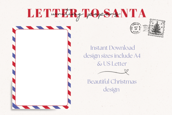 Enchanting Santa Claus Letter Printable for Christmas Magic
