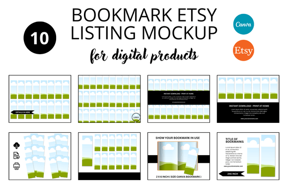 Streamline Your Etsy Shop with Professional Listing Mockups