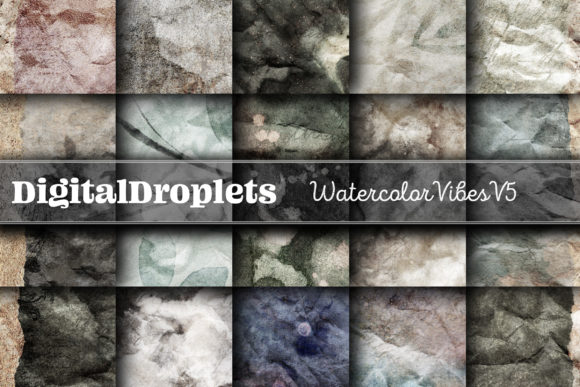 Watercolor Vibes Vol. 5: Artistic Textures for Design