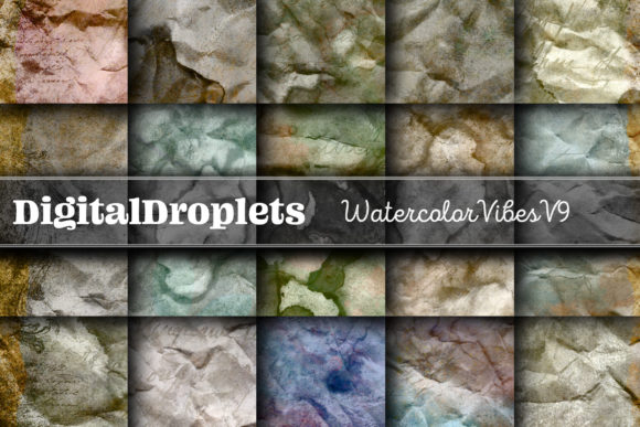 Watercolor Vibes Vol. 9: A Collection for Authentic Design